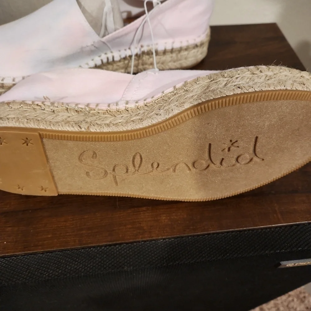 Splendid Canvas Espadrilles Tie Dye Size 9